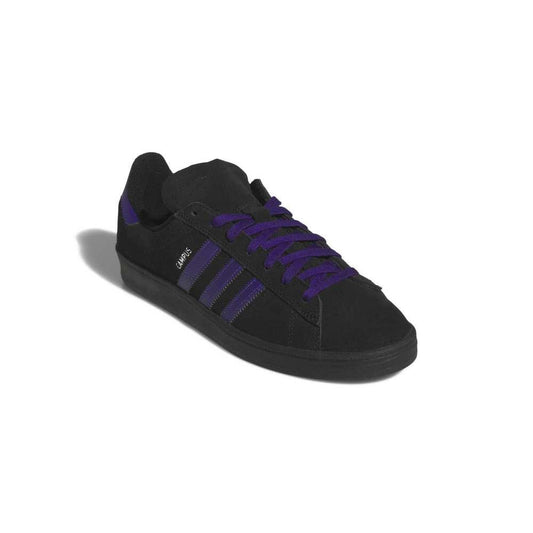 Adidas Campus ADV Collegiate Purple Core Black Silver Metallic Skate Shoes