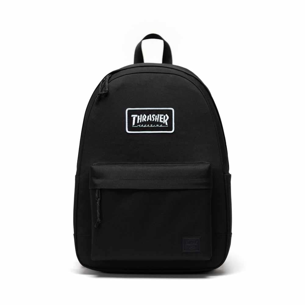 Herschel X Thrasher Magazine Classic XL Backpack Black Black Sheep Store