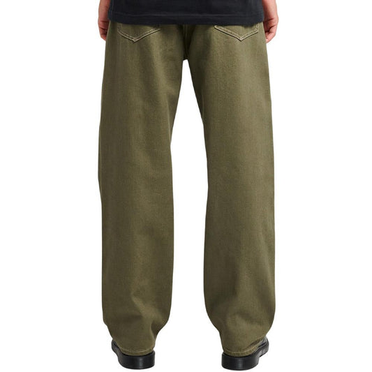 RVCA Dayshift 5 Chino Skate Trousers Pant Fatigue Green