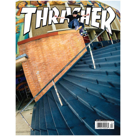 Thrasher Magazine April 2024 Issue 525 Filipe Mota Cover