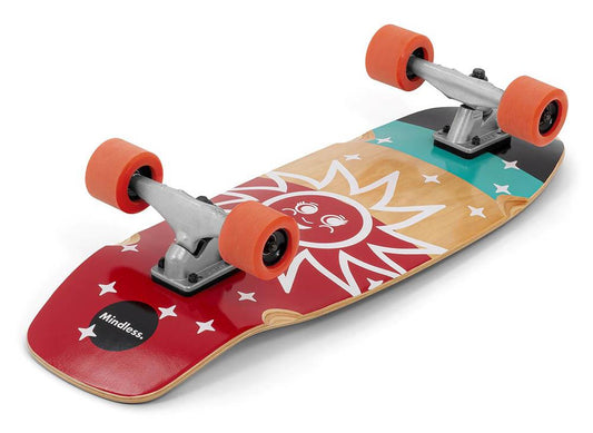 Mindless Soul Surf Skate Complete Skateboard Red 29.5 x 9.75''