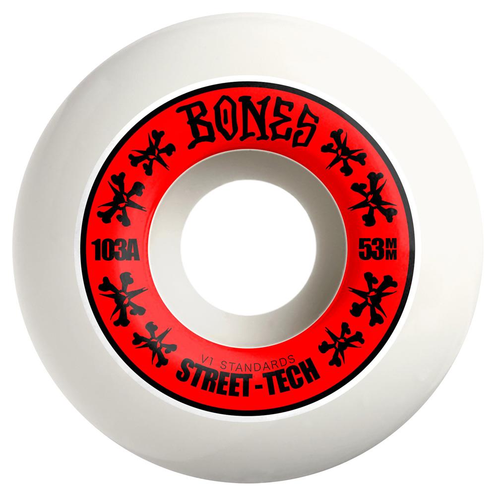 Bones Skateboard Wheels STF 53mm 103A V1 Standard SP26