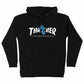 Santa Cruz x Thrasher Hooded Sweatshirt Thrasher Screaming Logo Black