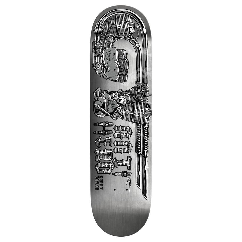 Antihero GT Revvington (Re-Rev'd) Silver Skateboard Deck 8.25"