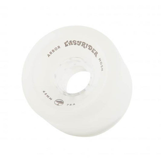 Arbor Easyrider Skateboard Wheels Mosh 78a Ghost White 65mm