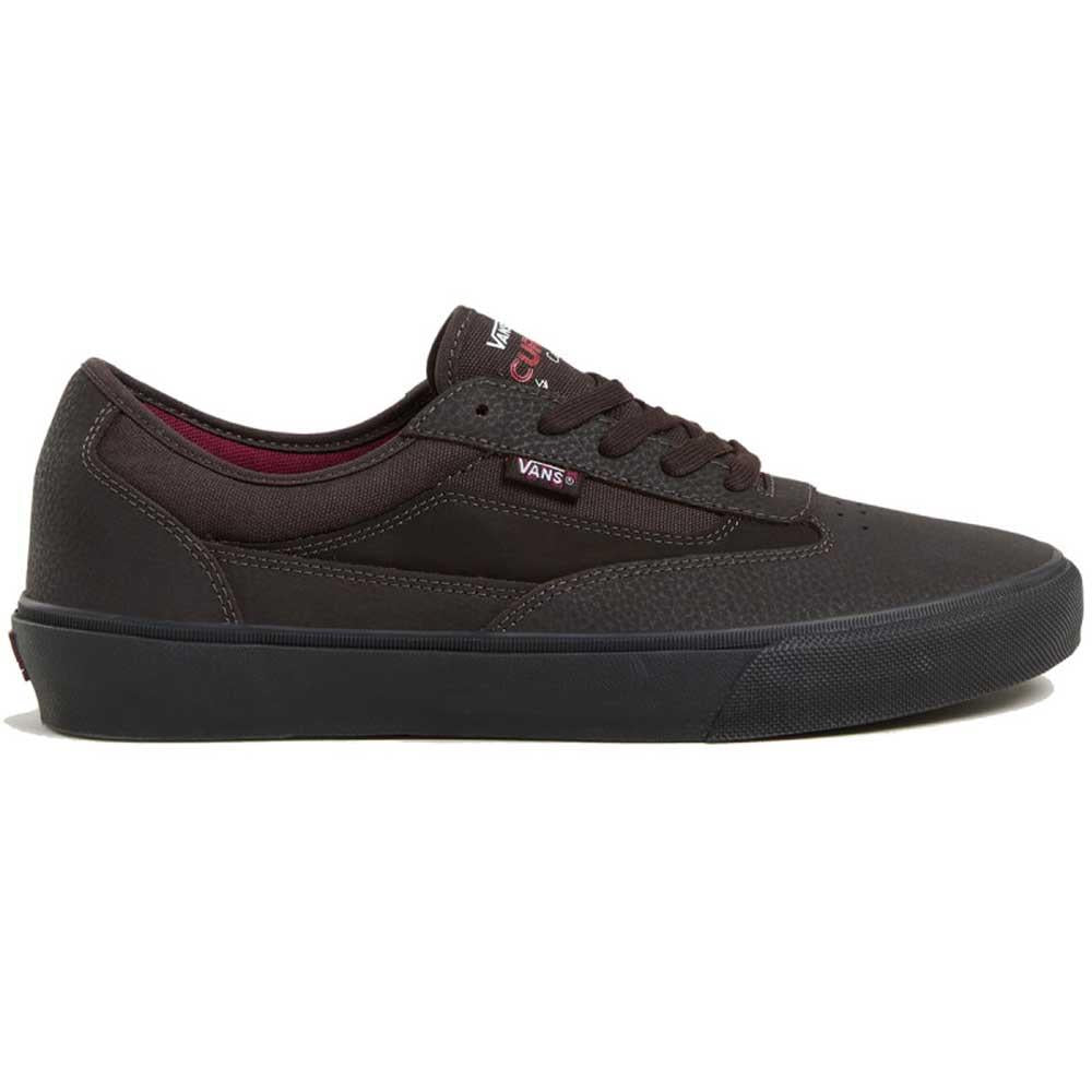 Vans Skate Curren Caples Dark Brown Skate Shoes