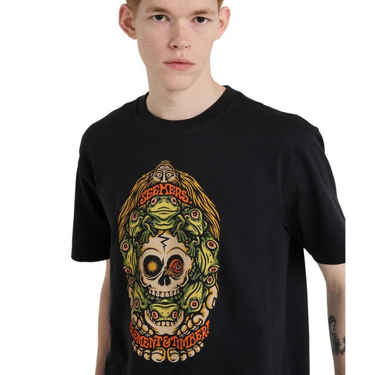 Element Timber Orbit Short Sleeve T-Shirt Off Black