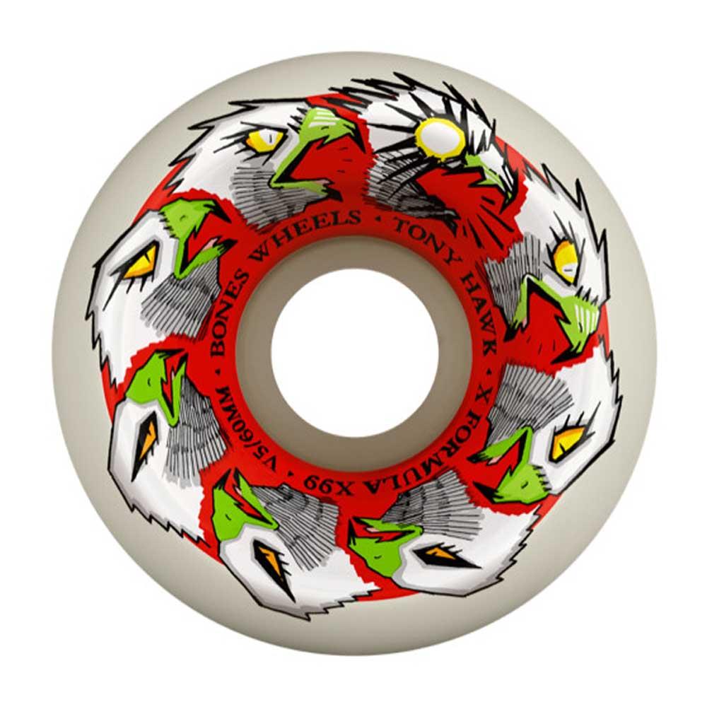 BONES Wheels X-Formula Hawk 'Animation' V5 Sidecut Skateboard Wheels 60mm 99A