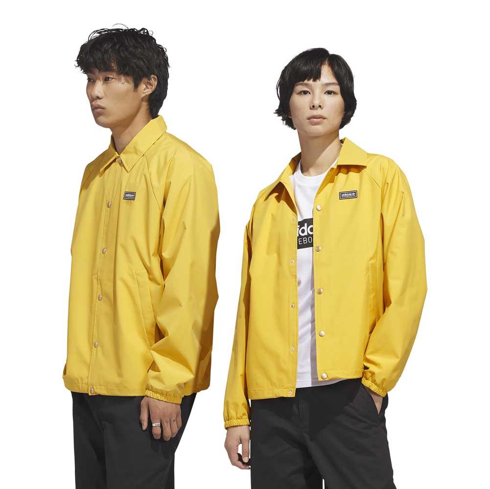 Adidas Skateboarding FSBS Coach Jacket Preloved Yellow White