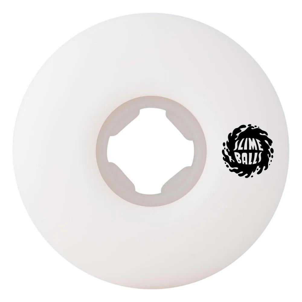 Slime Balls Skateboard Wheels Brandon Turner Guest Chubs 97a White 52mm