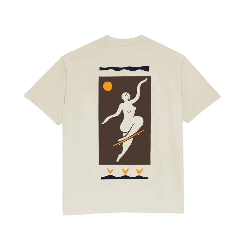 Polar Skateboards No Complies Forever T-Shirt Sand