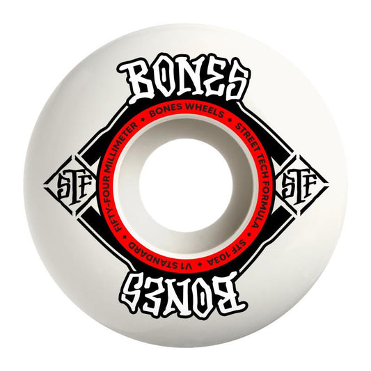 BONES Wheels STF V4 Wide Skateboard Wheels 54mm 103A