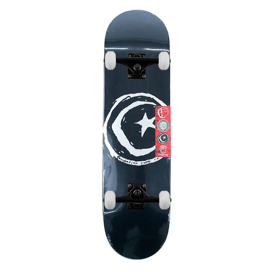 Foundation Star & Moon Complete Skateboard Black 8.0"