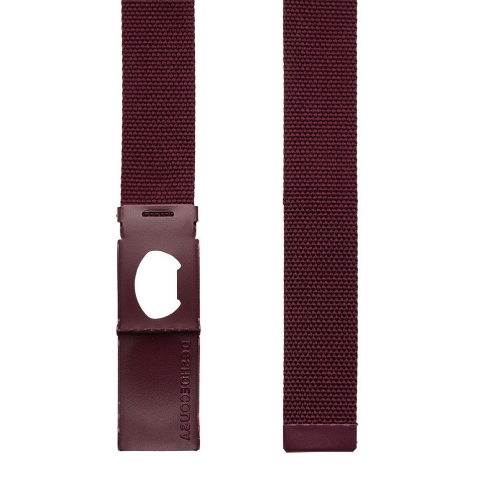 DC Shoe Co Web Belt 3 Fig Red