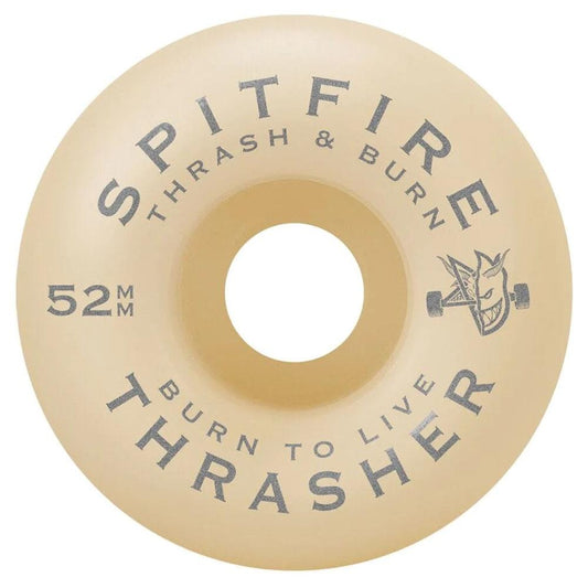 Spitfire X Thrasher Classic Flame Formula Four 99 Classic Skateboard Wheels 52mm