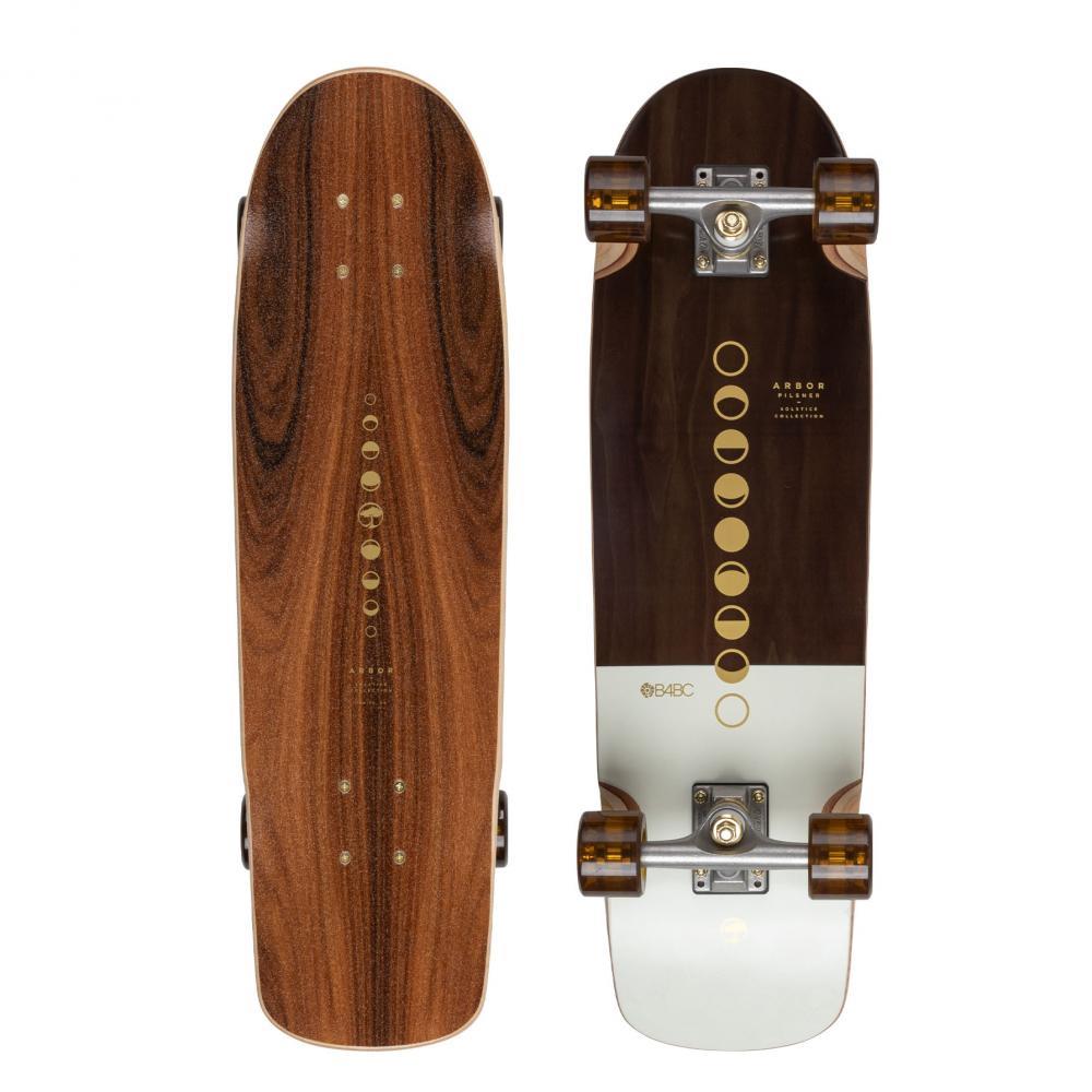 Arbor Cruiser Complete Skateboard Solstice Lunar B4BC Pilsner Multi 28.75"