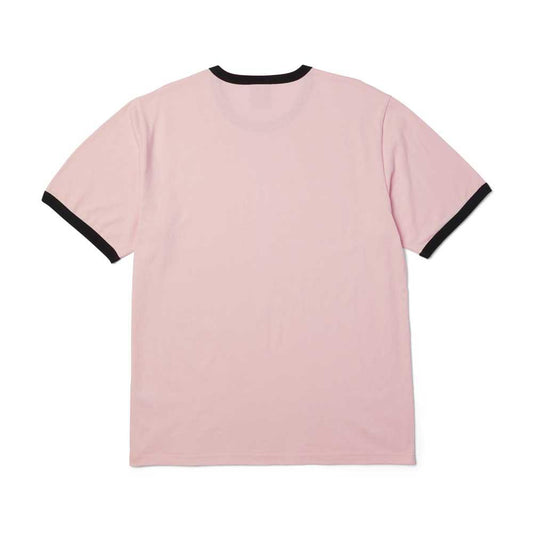 Huf Cherries Ringer T-Shirt Dusty Pink