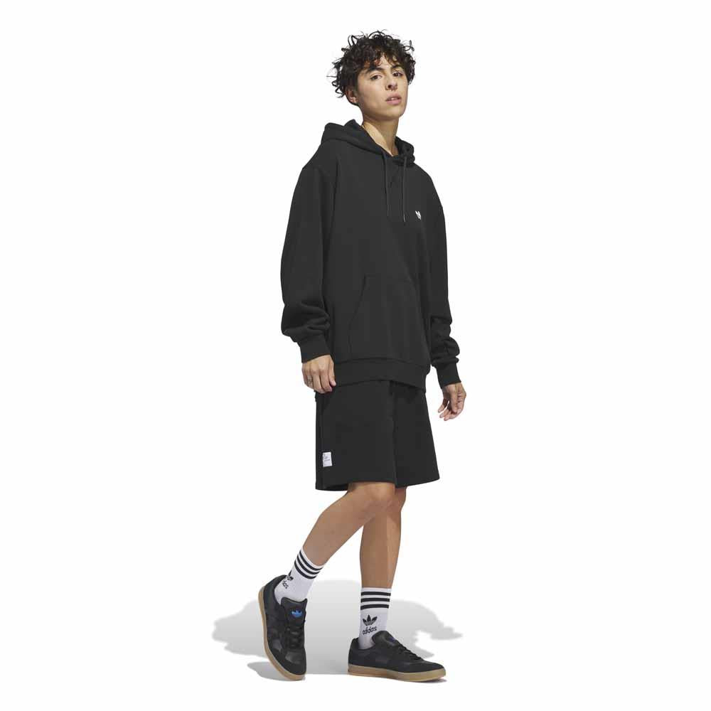 Adidas Skateboarding Shmoo Feather Hooded Seatshirt Black White