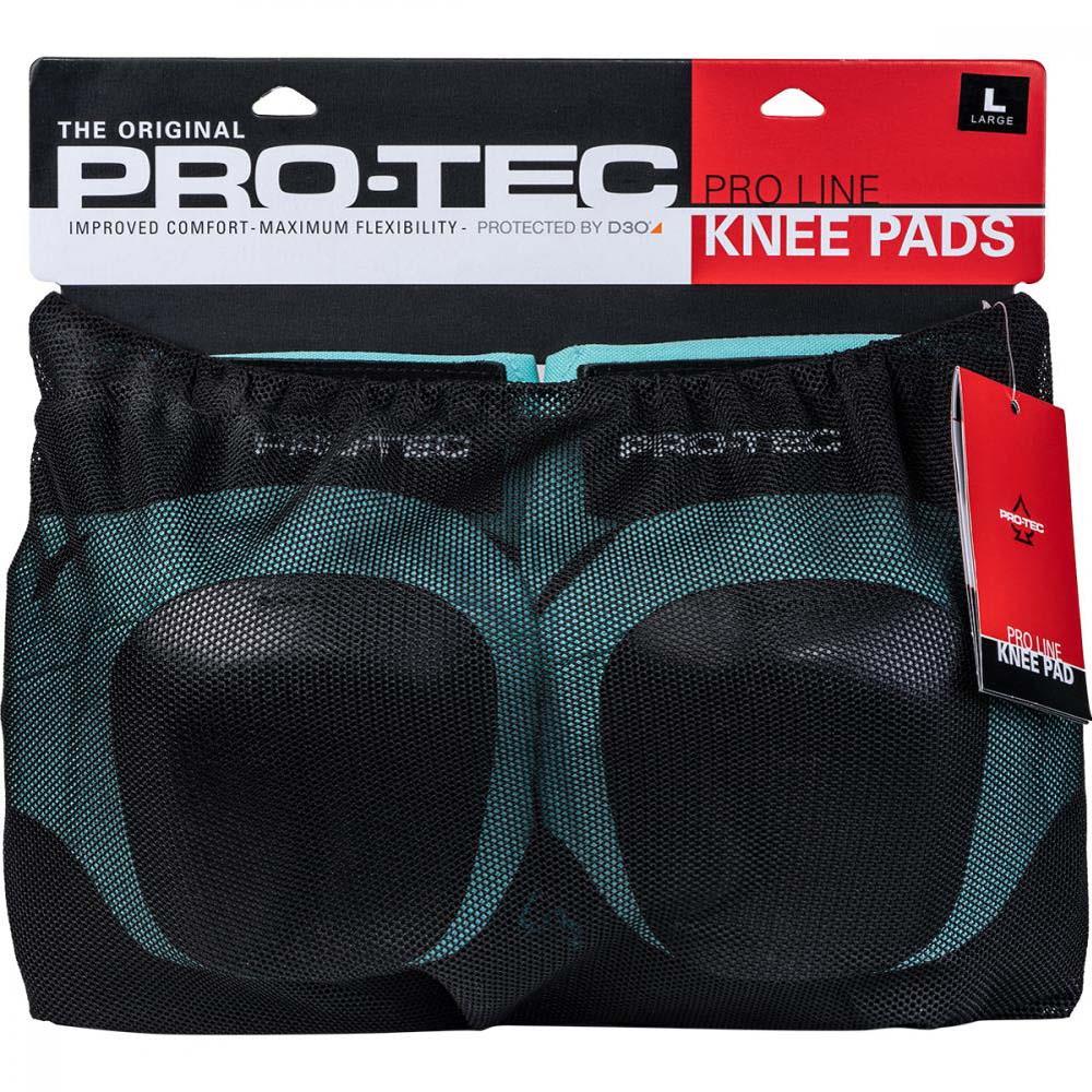 Pro-Tec Skateboard Pads Sky Brown Pro Pad Knee Pads Teal/Black