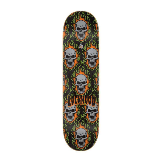 Creature Pro Lockwood Bonehead Pro Black Assorted Skateboard Deck 8.25"