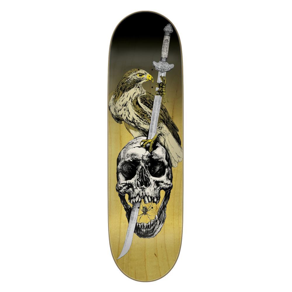 Creature Provost Blade Pro Yellow / Brown Skateboard Deck 8.8"