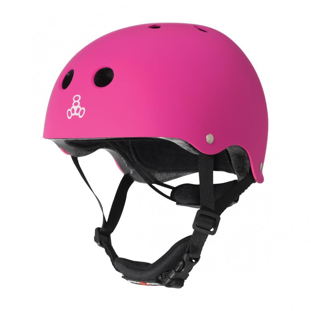 Triple Eight Helmet Youth Lil 8 Neon Pink YOUTH