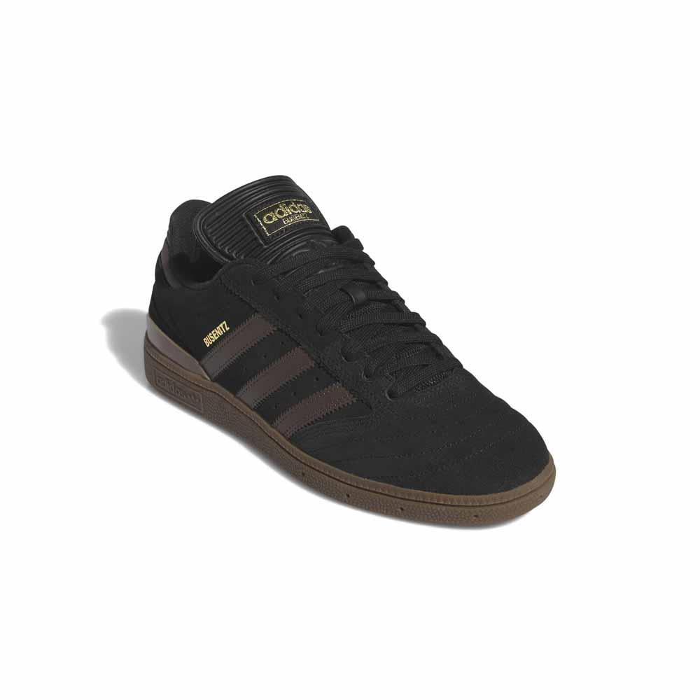 Adidas Skateboarding Busenitz Core Black Brown Gold Metallic Skate Shoes