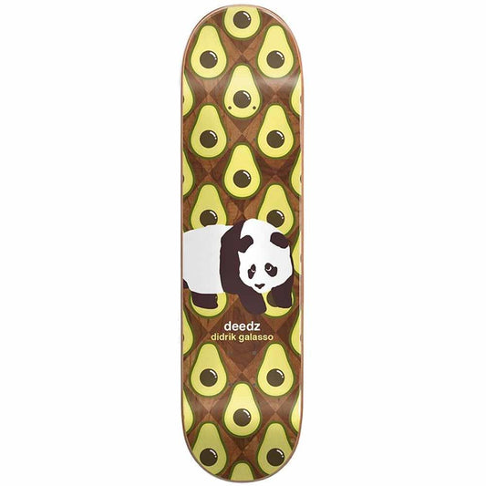 Enjoi Deedz Peekaboo Pro Panda Super Sap R7 Skateboard Deck Brown 8.375''