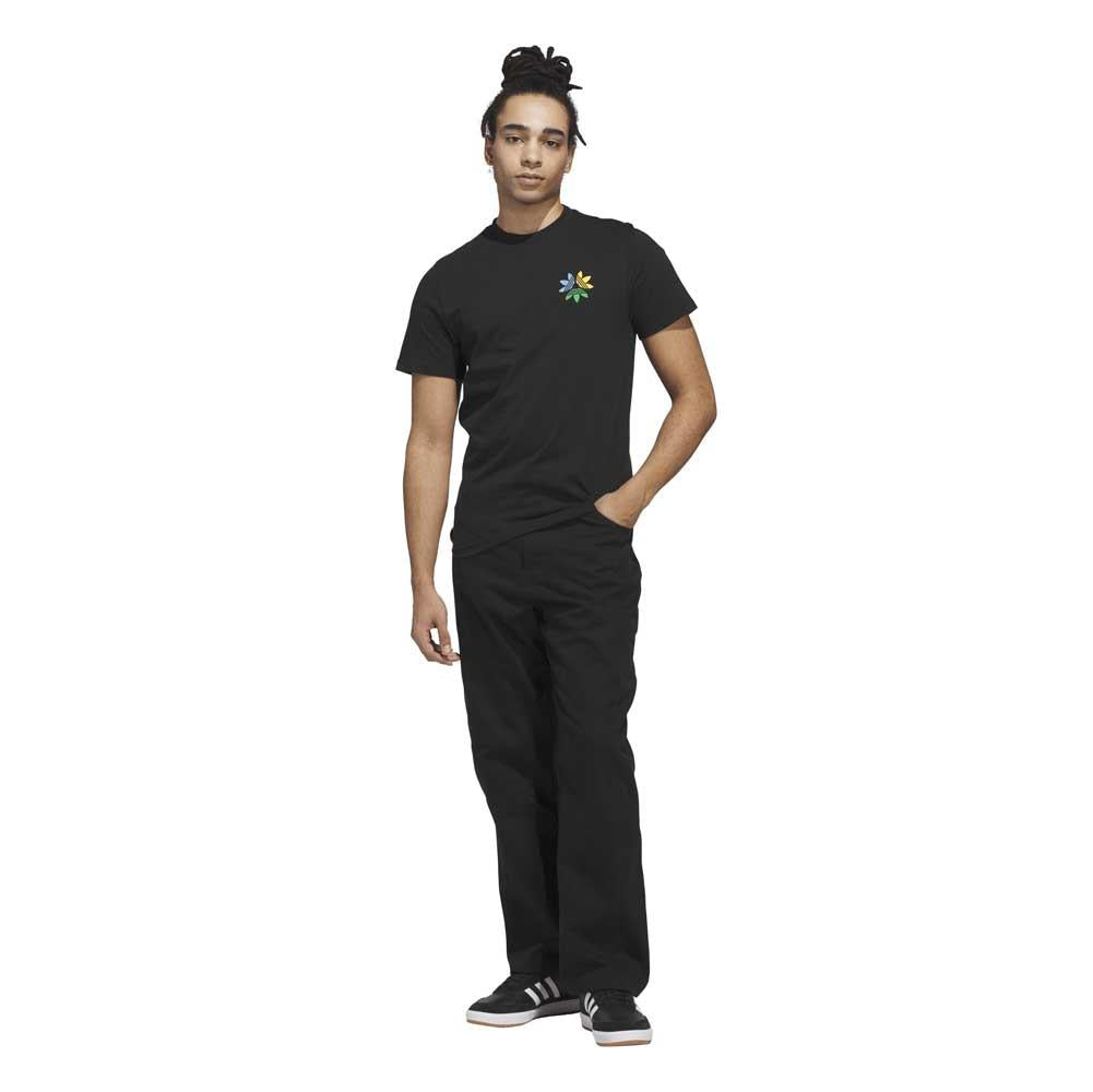 Adidas Skateboarding Pinwheel Trefoil T-Shirt Black