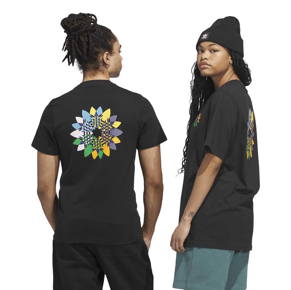 Adidas Skateboarding Pinwheel Trefoil T-Shirt Black