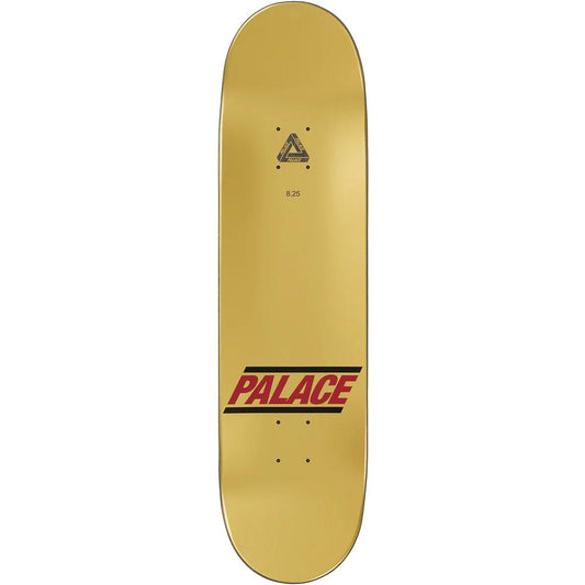 Palace Skateboards Jamal Smith S41 Holiday 25 Pro Gold Skateboard Deck 8.25"