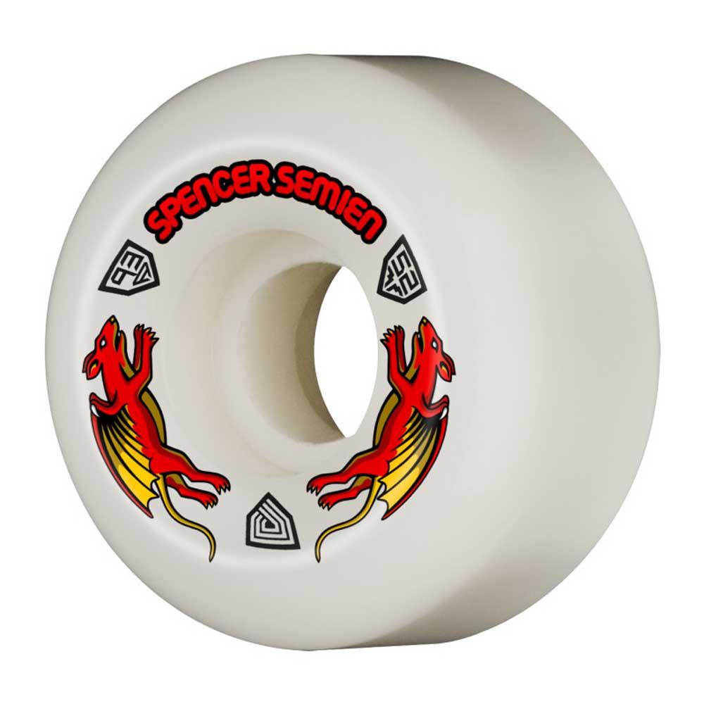 Powell-Peralta™ Dragon Formula Pro Spencer Semien Nano Rat Off White V5 Skateboard Wheels 52mm x 30mm 93A