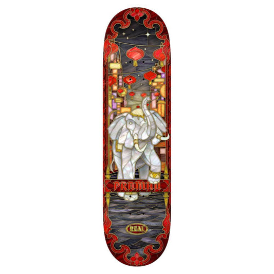Real Pro Skateboard Deck Praman Cathedral Black/Multi 8.5"