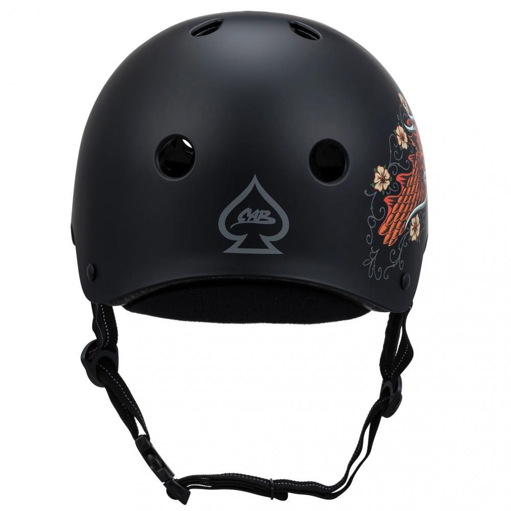 Pro-Tec Certified Skateboard Helmet Low Pro Steve Caballero Matte Black