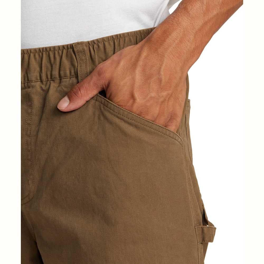RVCA Americana Carpenter Pant Wood Brown