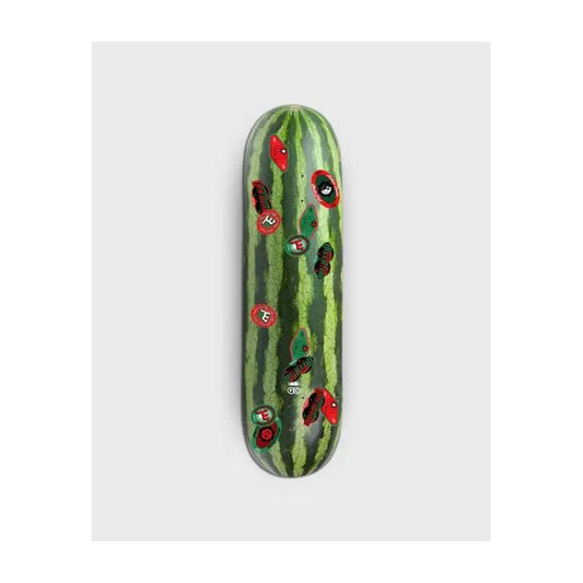 Fichier Caché x SkatePal Watermelon Skateboard Deck 8.25"