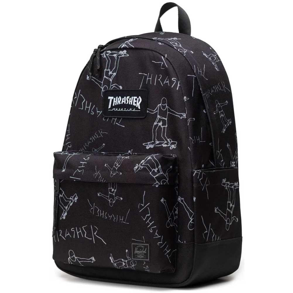 Herschel X Thrasher Magazine Gonz Classic XL Backpack Black