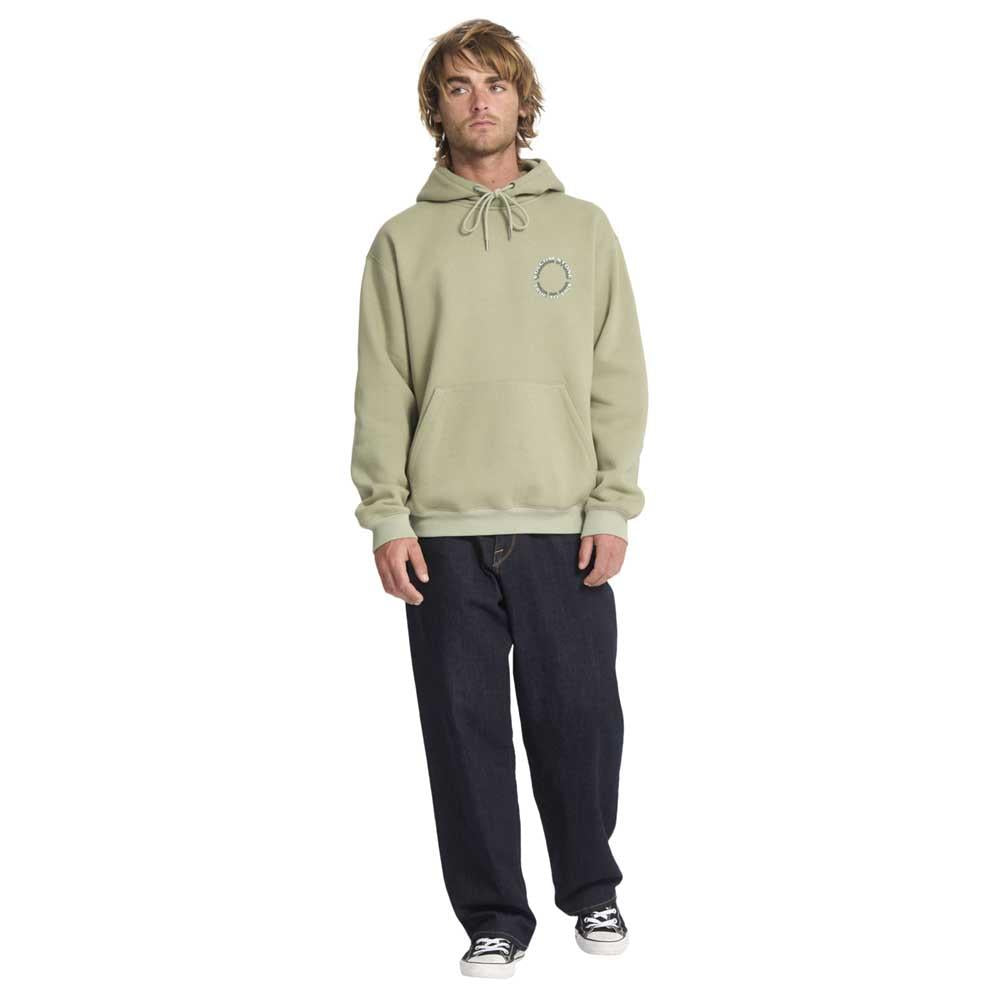 Volcom Watanite Pullover Hooded Sweatshirt Green Tea