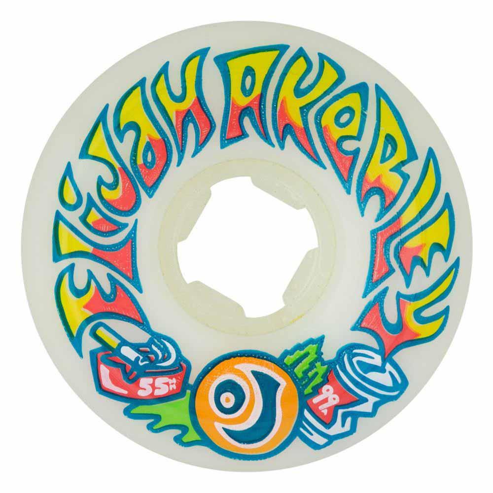 OJ Hardline Skateboard Wheels Elijah Akerely 99a White 55mm