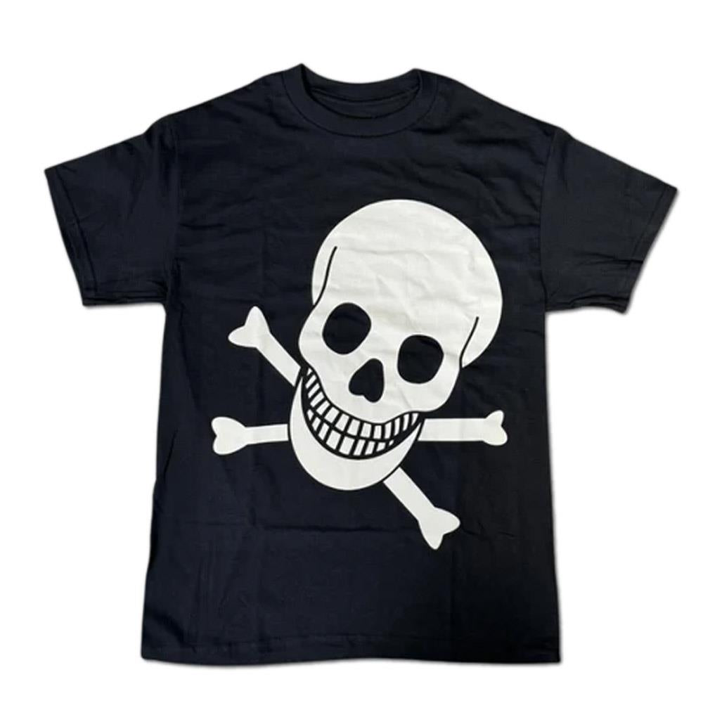 Death SkateboardsT-Shirt Big Skull Black White Print