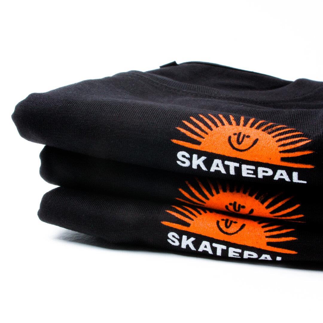 Skatepal Sun Short Sleeve T-Shirt Black