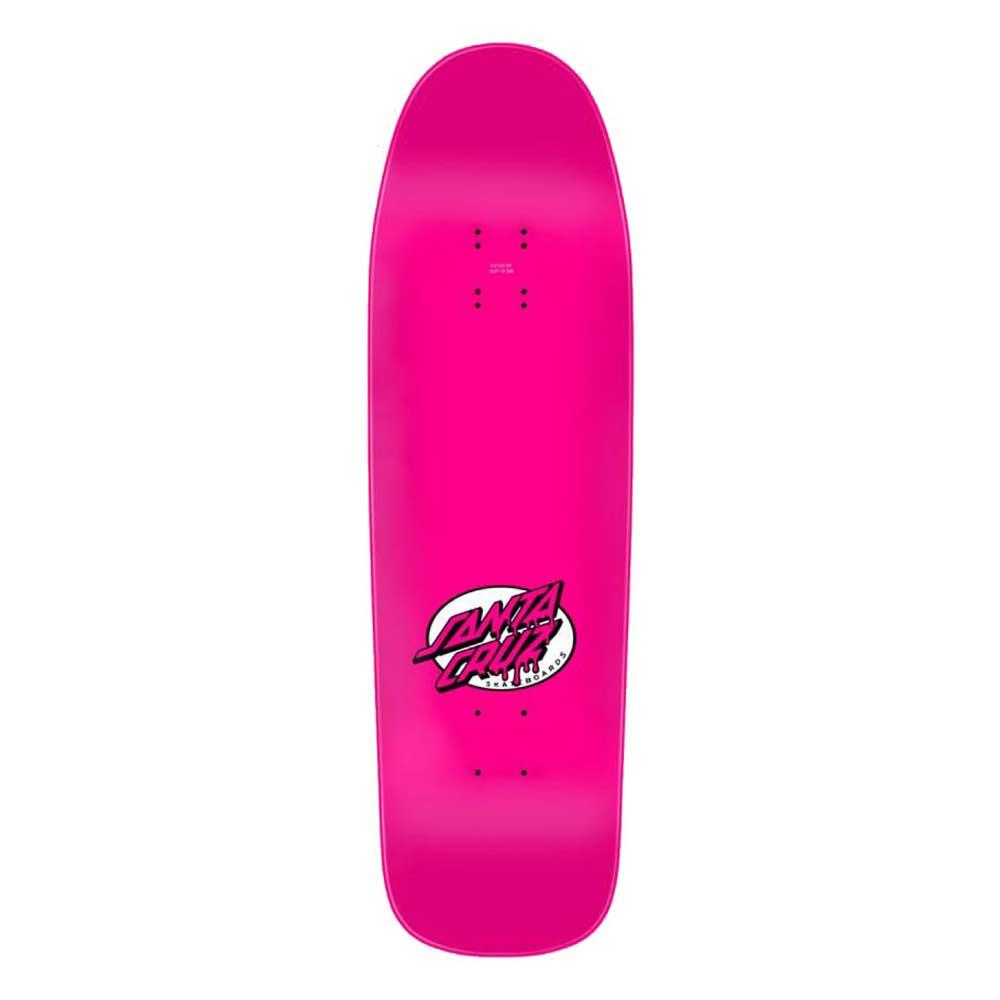 Santa Cruz Deck Dressen Hannya Mask Pro Shaped Pink Multi skateboard Deck 9.3"