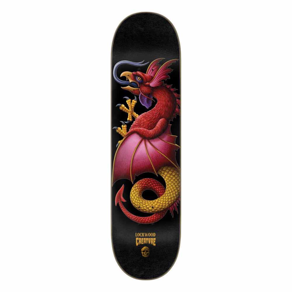 Creature Pro Skateboard Deck Lockwood Crest Black/Multi 8.25"