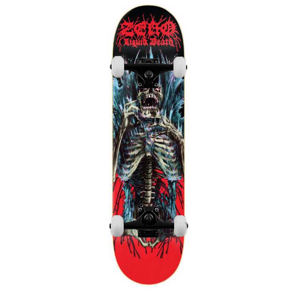 Zero Skateboards Burman Liquid Death Complete Skateboard 8.5"