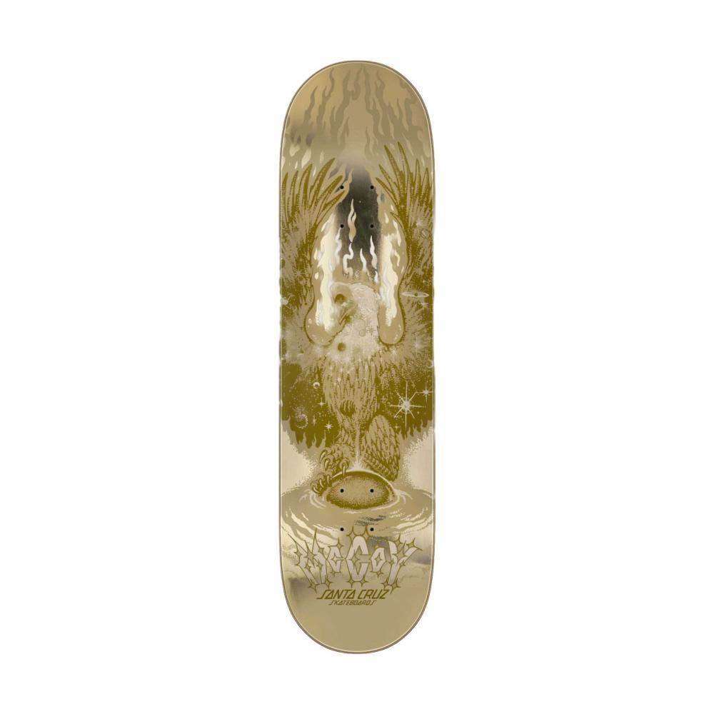 Santa Cruz McCoy Cosmic Eagle VX Skateboard Deck Twin Sand 8.25"