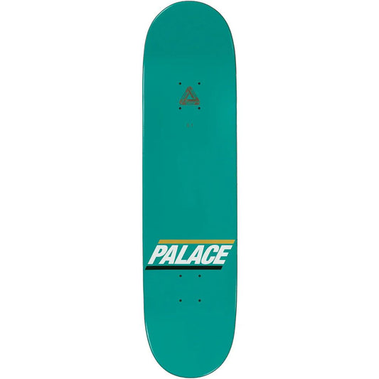 Palace Skateboards Benny Fairfax S41 Holiday 25 Pro Teal Skateboard Deck 8.1"