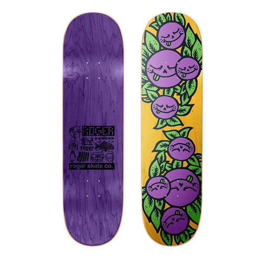 Roger Fruits High Concave Square Skateboard Deck 8.5"