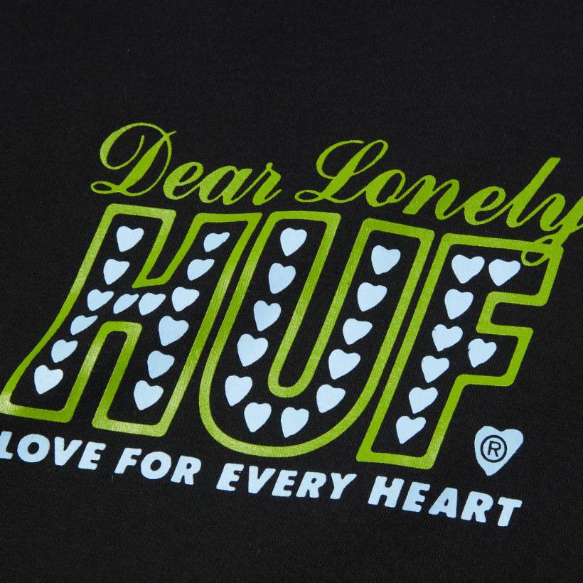 Huf Lonely Hearts T-Shirt Black