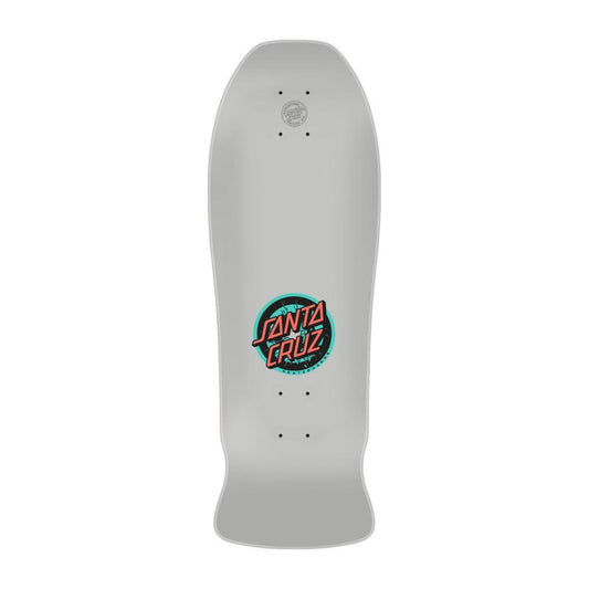 Santa Cruz Reissue Skateboard Deck Roskopp Five Reissue Grey Multi 10.22"
