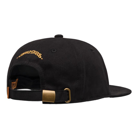 Element Timber 6 Panel Snapback Cap Flint Black